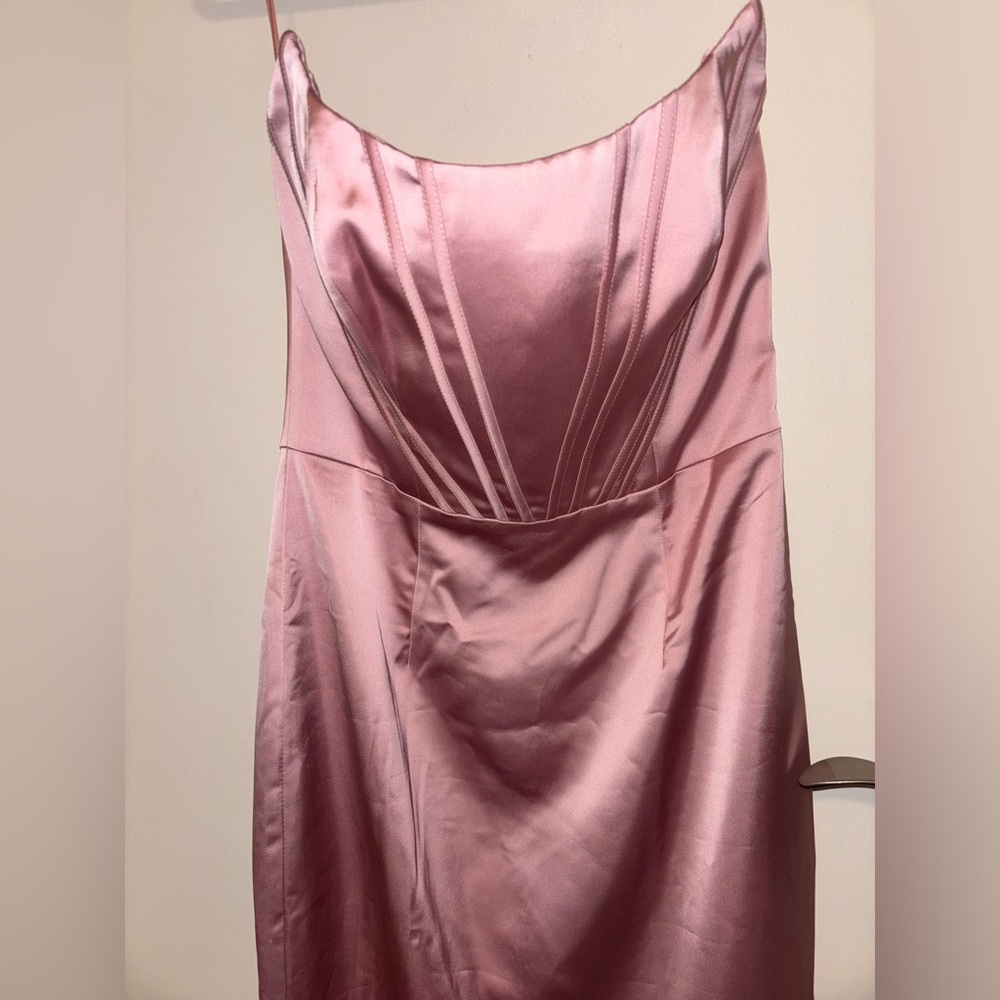 Dress the Population Cosette Satin Dress size M - Picture 6 of 7